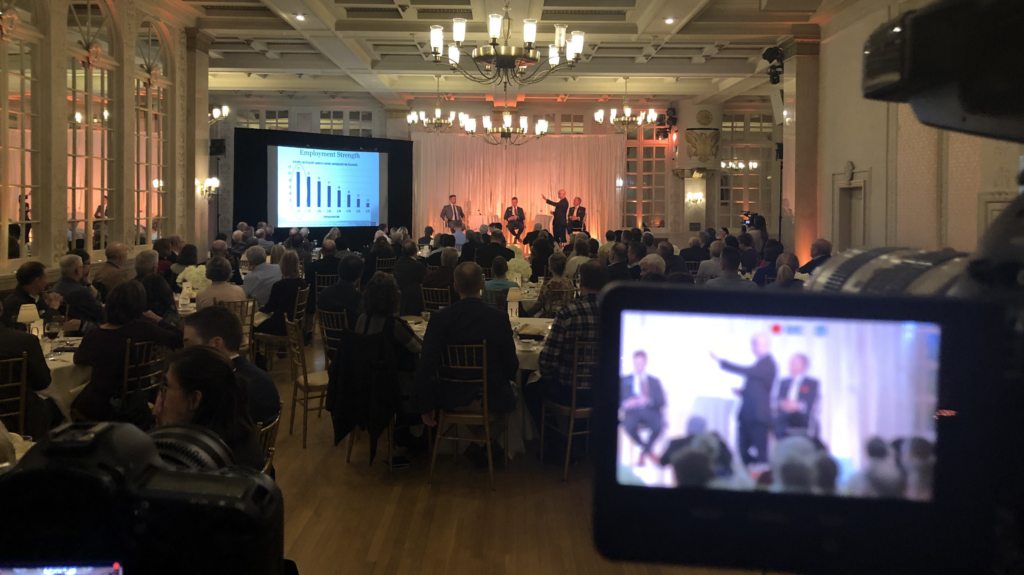 Corporate Event Filmed at Franklin Plaza